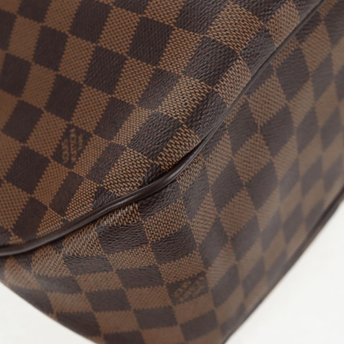 LOUIS VUITTON Damier Ebene Delightful MM Shoulder Bag N41460 LV Auth 144425M