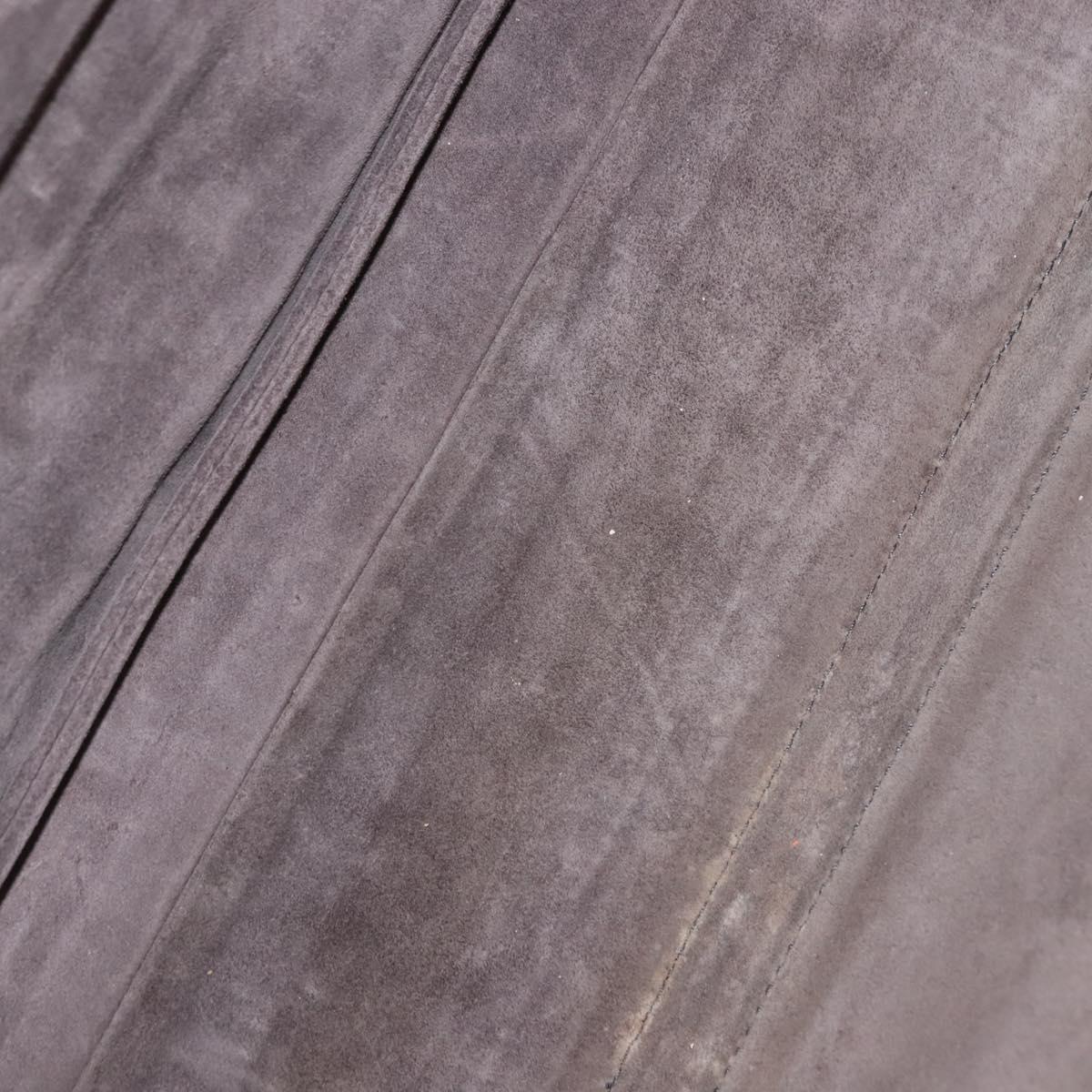 SAINT LAURENT Muse Toe Shoulder Bag Leather Khaki Gold 197148 Auth 144430