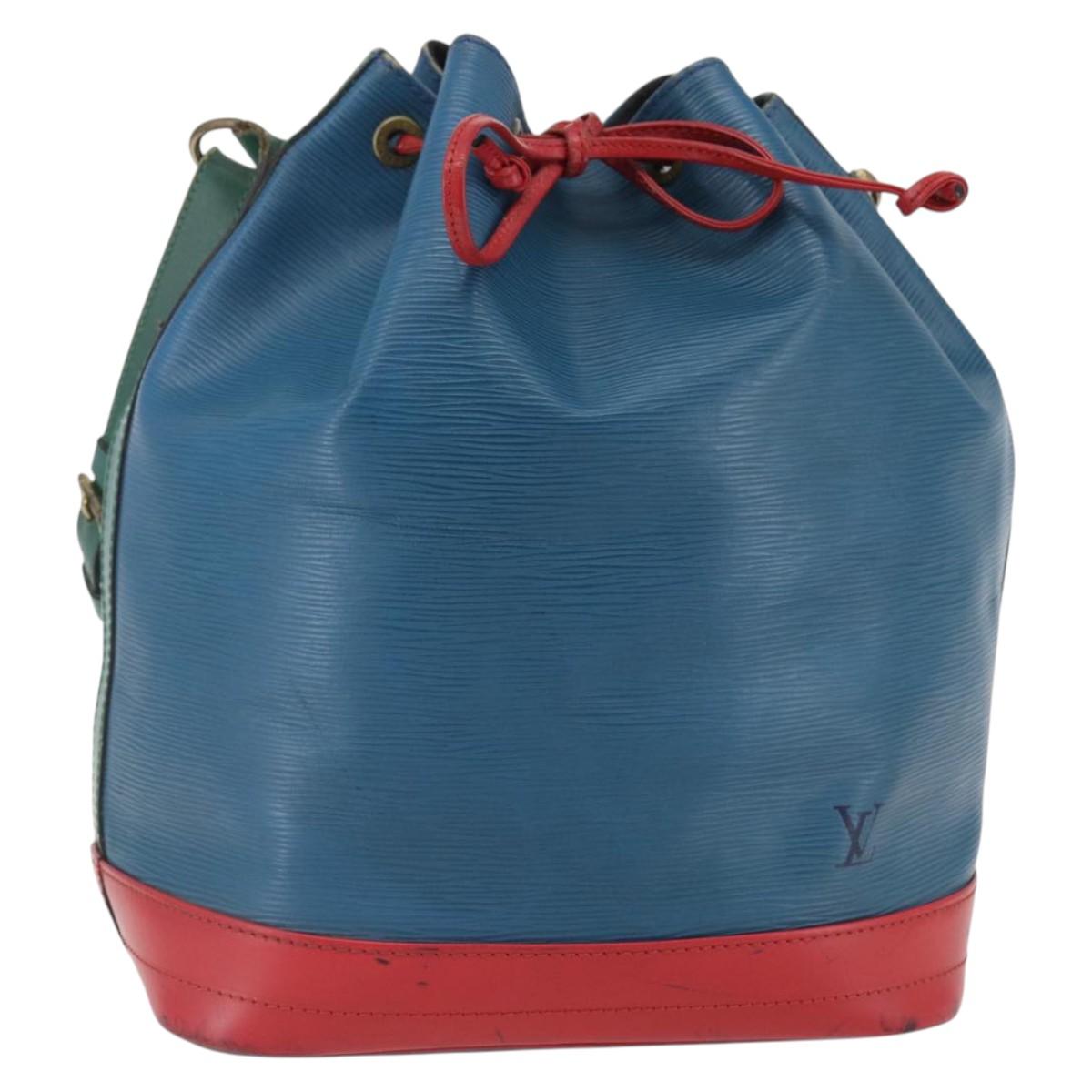 LOUIS VUITTON Epi Toriko color Noe Bag Red Blue Green M44084 LV Auth 144448