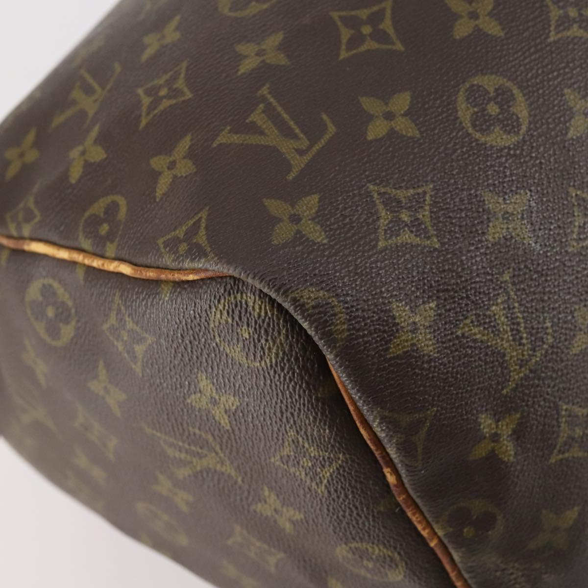 LOUIS VUITTON Monogram Speedy 40 Hand Bag M41522 LV Auth 144455