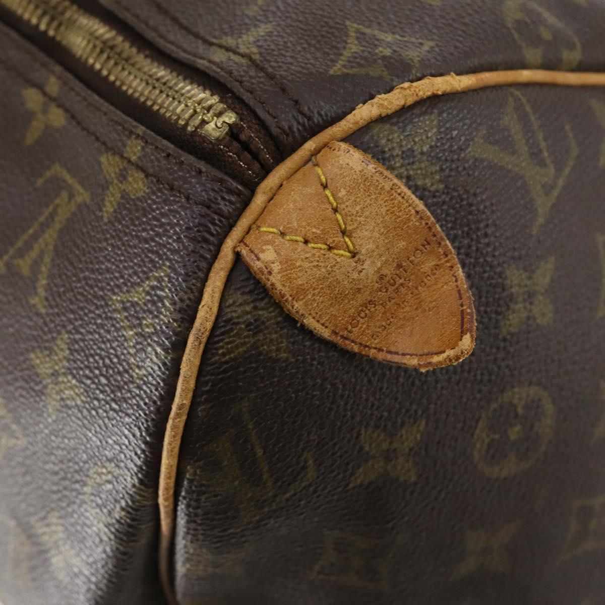 LOUIS VUITTON Monogram Speedy 40 Hand Bag M41522 LV Auth 144455