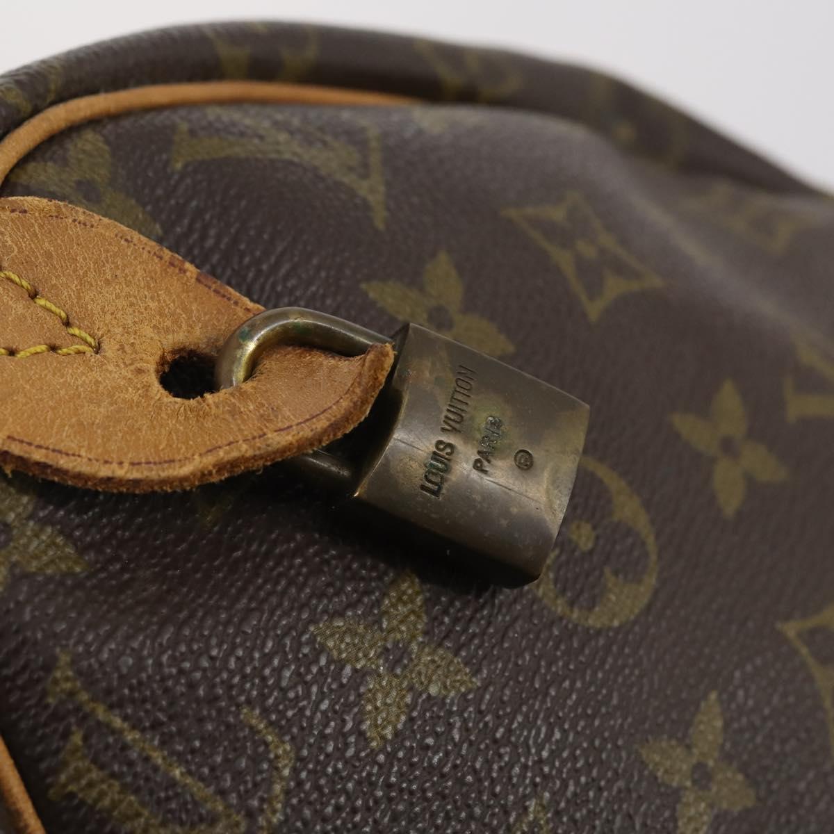 LOUIS VUITTON Monogram Speedy 40 Hand Bag M41522 LV Auth 144455
