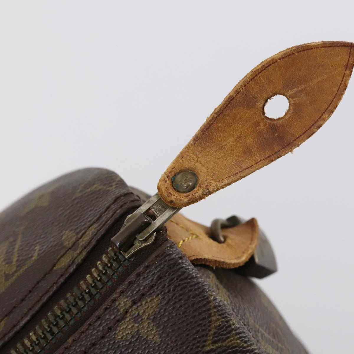 LOUIS VUITTON Monogram Speedy 40 Hand Bag M41522 LV Auth 144455