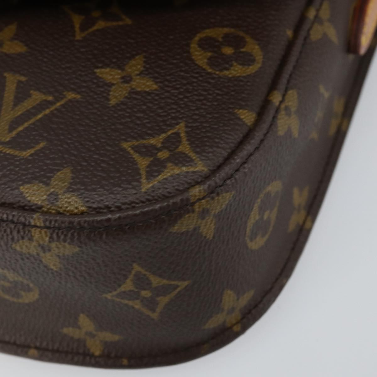 LOUIS VUITTON Monogram Saint Cloud MM Shoulder Bag M51243 LV Auth 144486