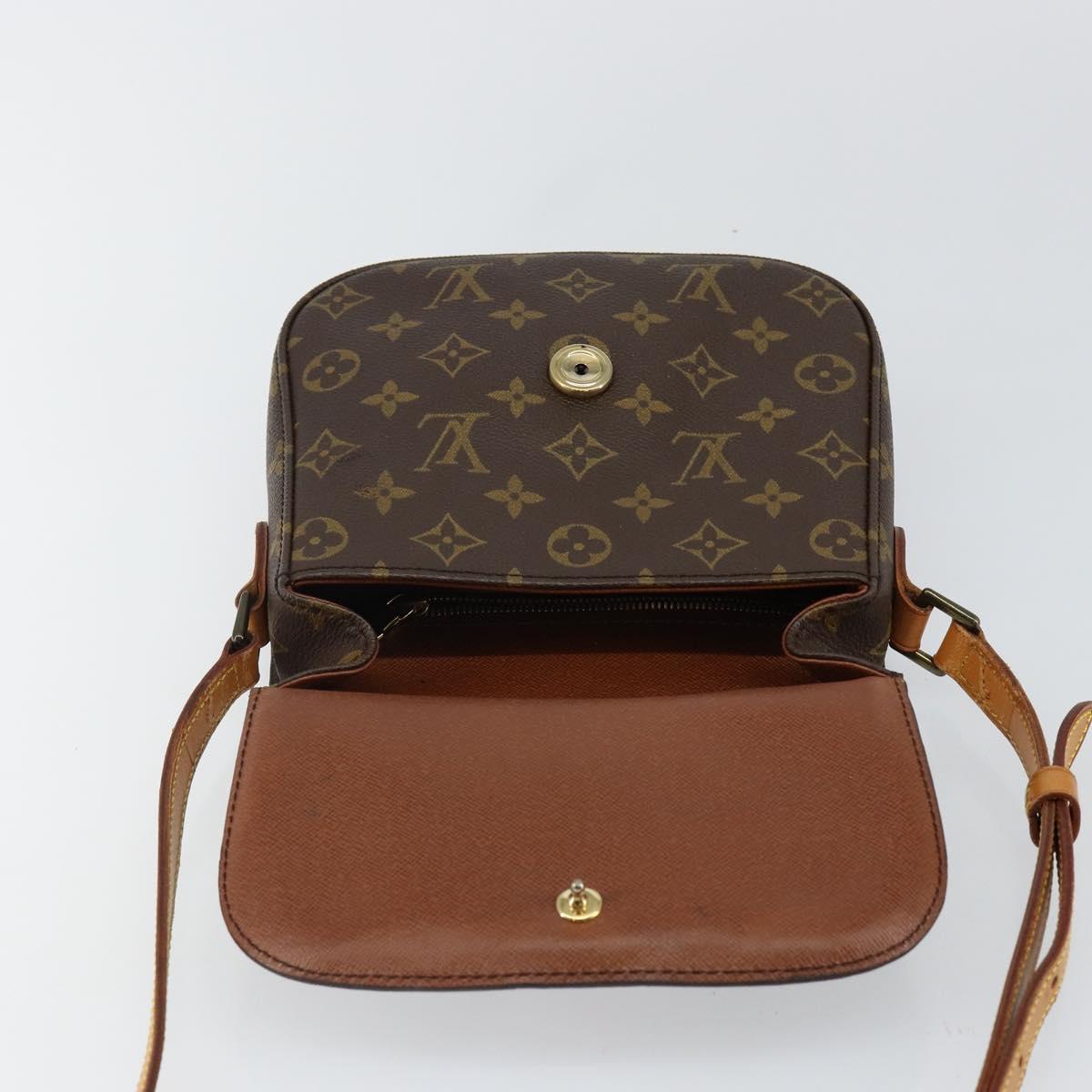 LOUIS VUITTON Monogram Saint Cloud MM Shoulder Bag M51243 LV Auth 144486