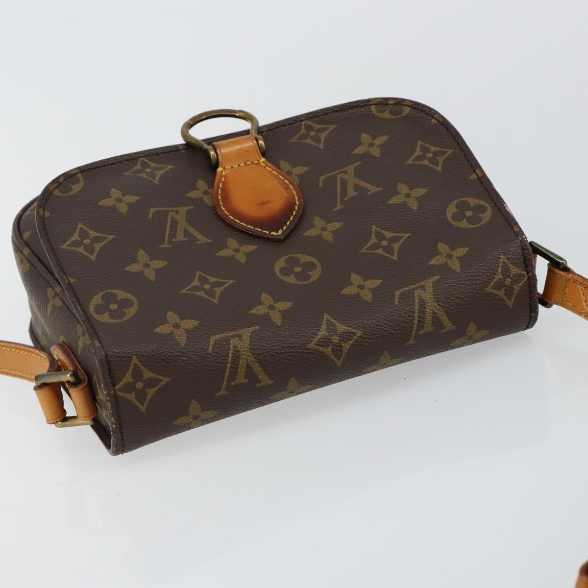 LOUIS VUITTON Monogram Saint Cloud MM Shoulder Bag M51243 LV Auth 144486