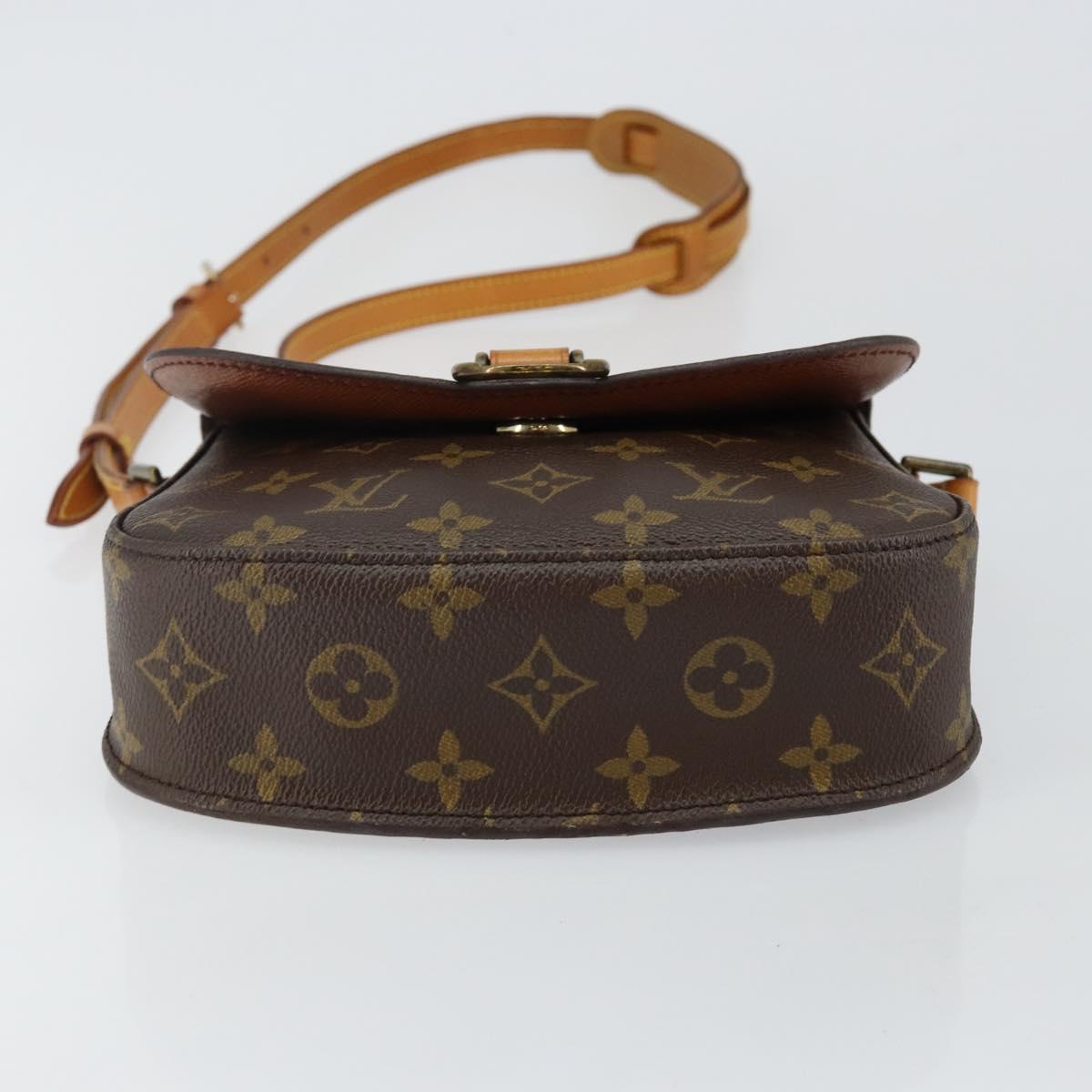 LOUIS VUITTON Monogram Saint Cloud MM Shoulder Bag M51243 LV Auth 144486