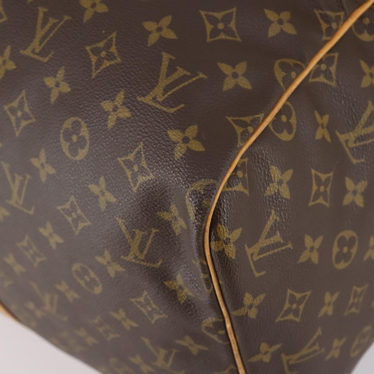 LOUIS VUITTON Monogram Sac Souple 55 Boston Bag M41622 LV Auth 144496