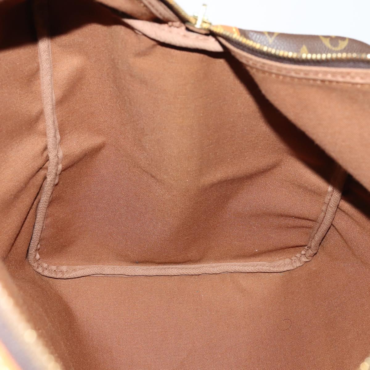 LOUIS VUITTON Monogram Sac Souple 55 Boston Bag M41622 LV Auth 144496