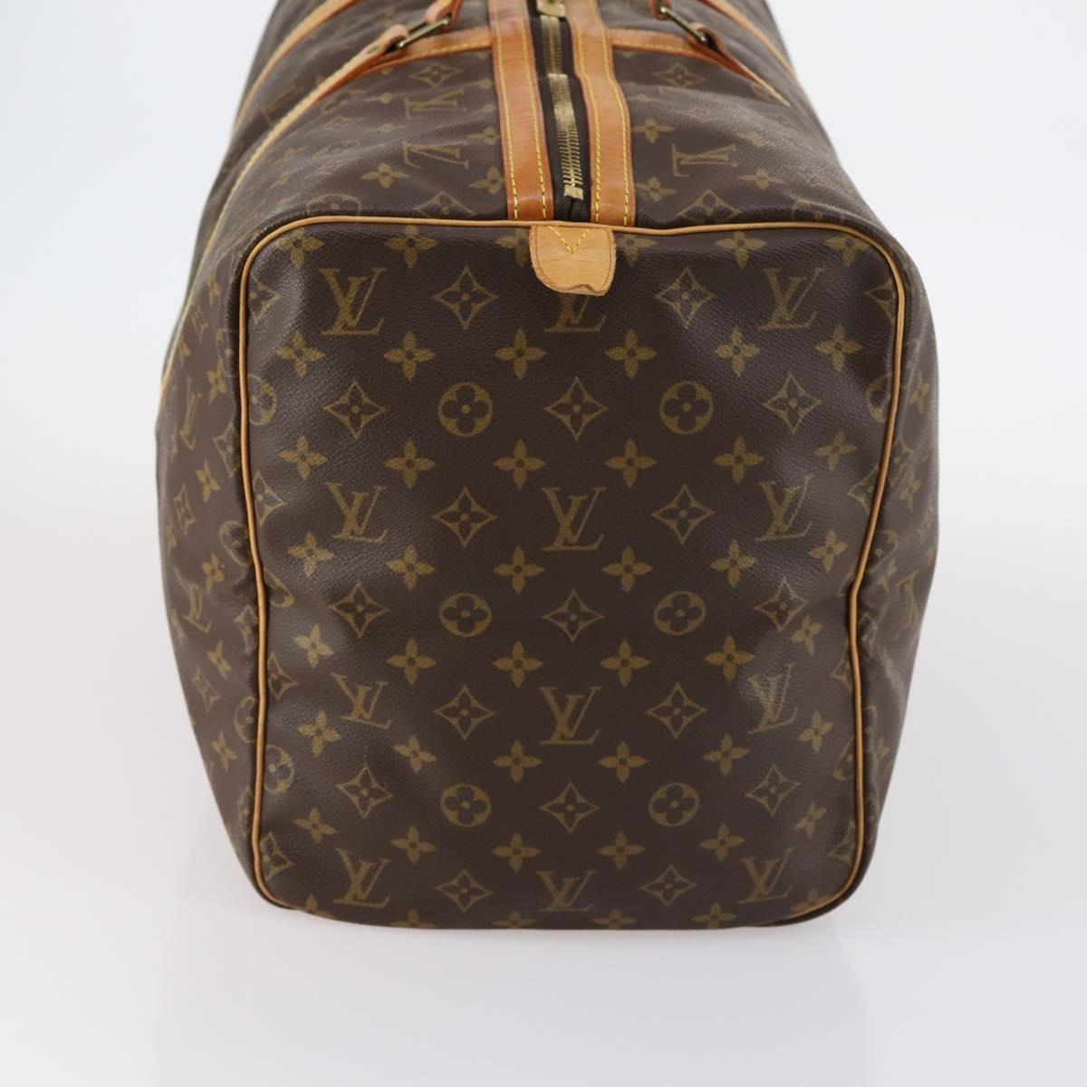 LOUIS VUITTON Monogram Sac Souple 55 Boston Bag M41622 LV Auth 144496