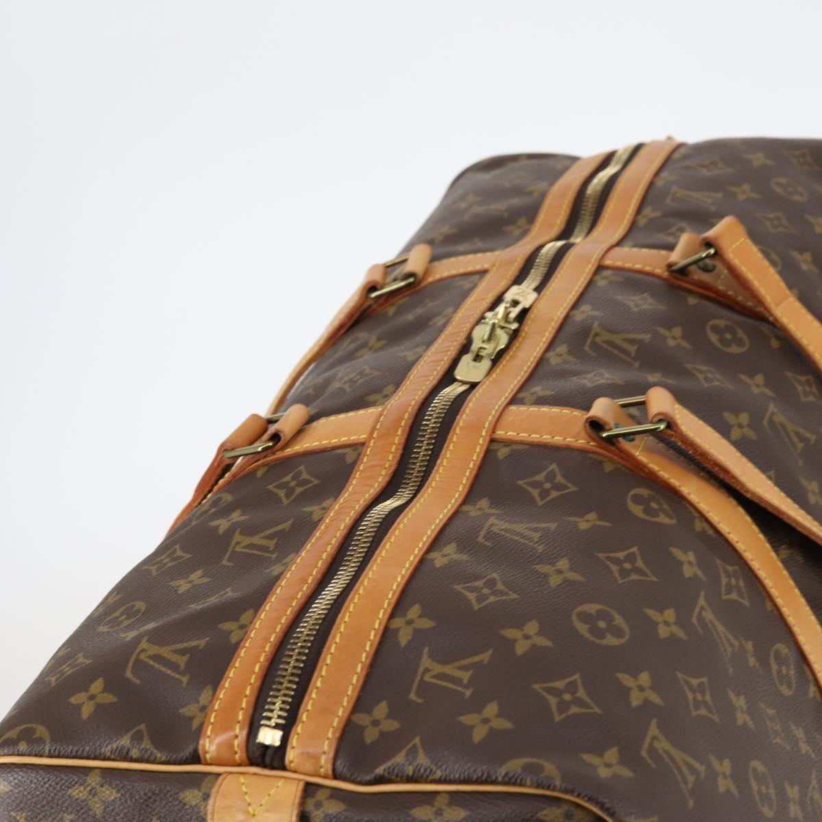 LOUIS VUITTON Monogram Sac Souple 55 Boston Bag M41622 LV Auth 144496