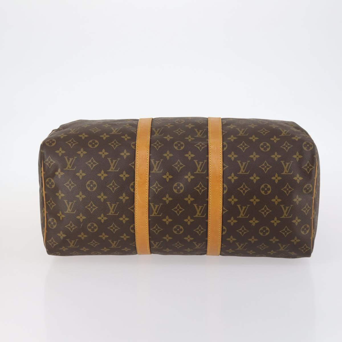 LOUIS VUITTON Monogram Keepall 50 Boston Bag M41426 LV Auth 144497
