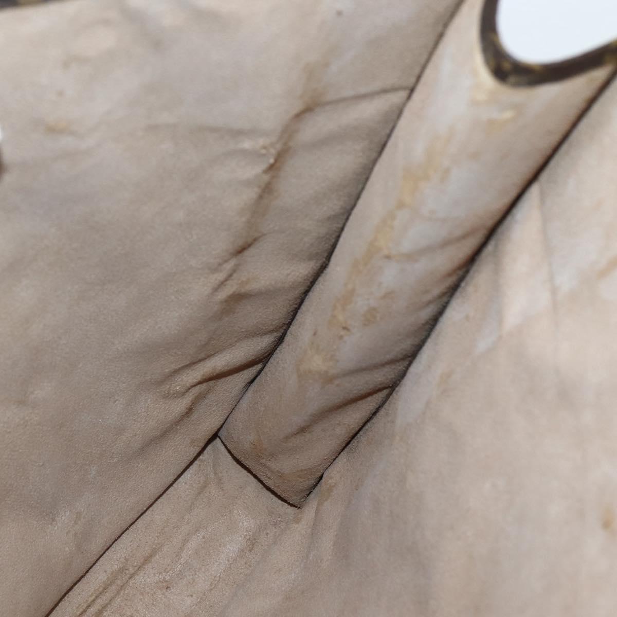 LOUIS VUITTON Monogram Sac Plat Hand Bag M51140 LV Auth 144500