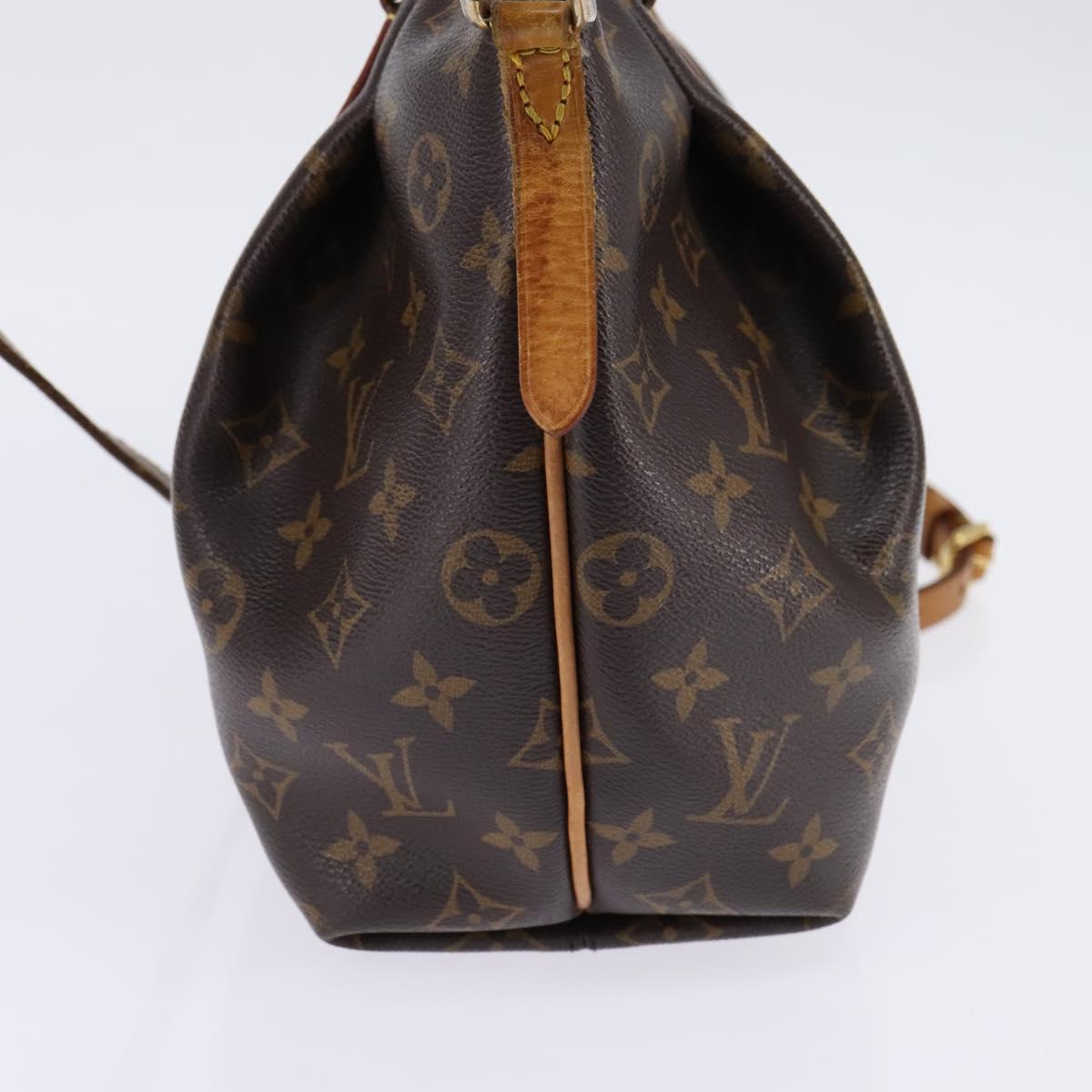 LOUIS VUITTON Monogram Turen PM Hand Bag 2way M48813 LV Auth 144501