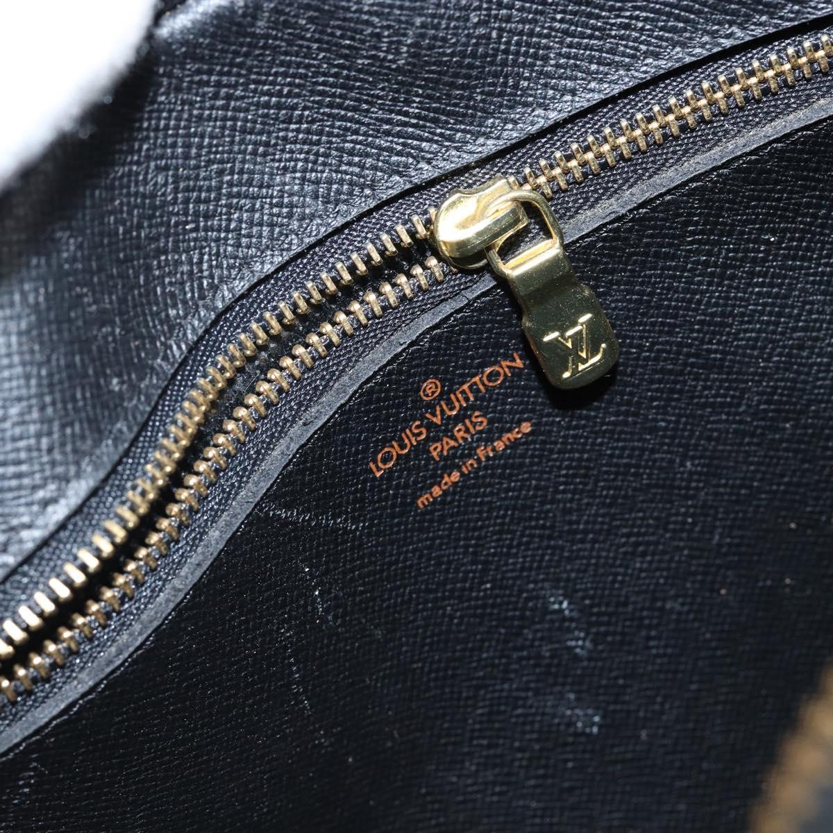 LOUIS VUITTON Epi Jeune Fille MM Shoulder Bag Black M52152 LV Auth 144505A