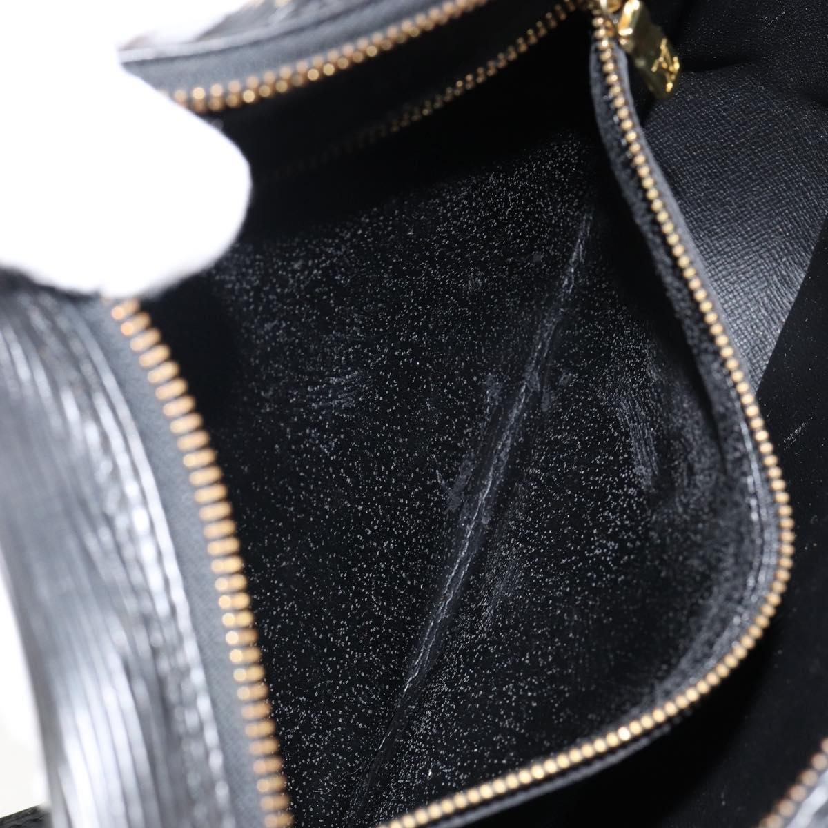 LOUIS VUITTON Epi Jeune Fille MM Shoulder Bag Black M52152 LV Auth 144505A
