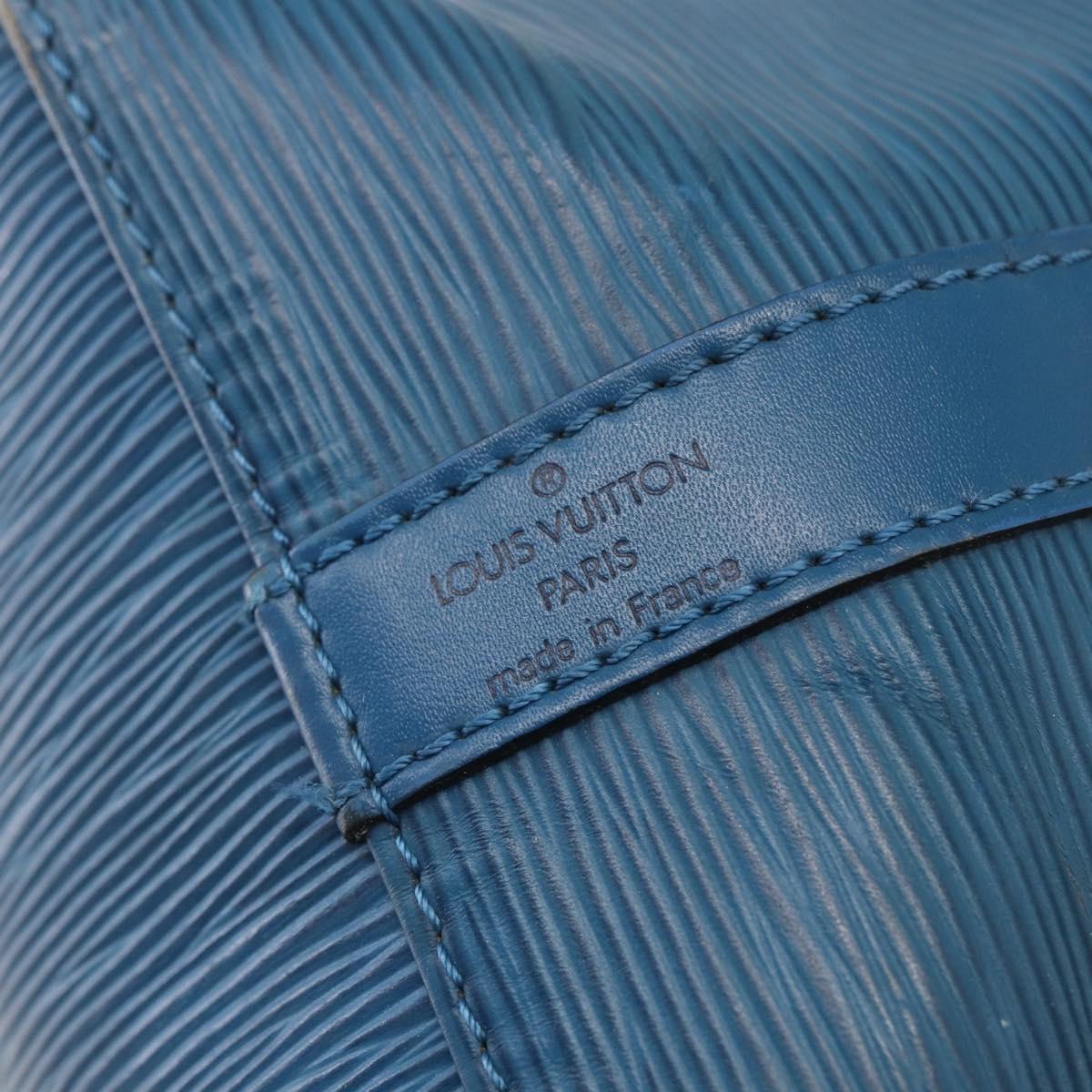 LOUIS VUITTON Epi Petit Noe Shoulder Bag Blue M44105 LV Auth 144506