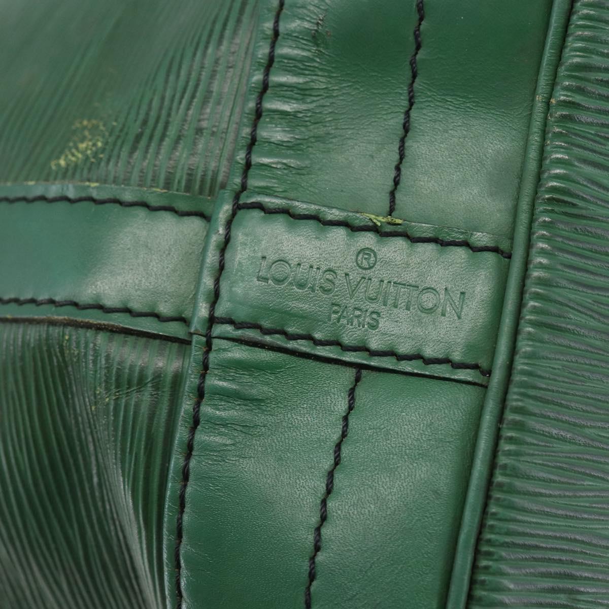 LOUIS VUITTON Epi Noe Shoulder Bag Green M44004 LV Auth 144507