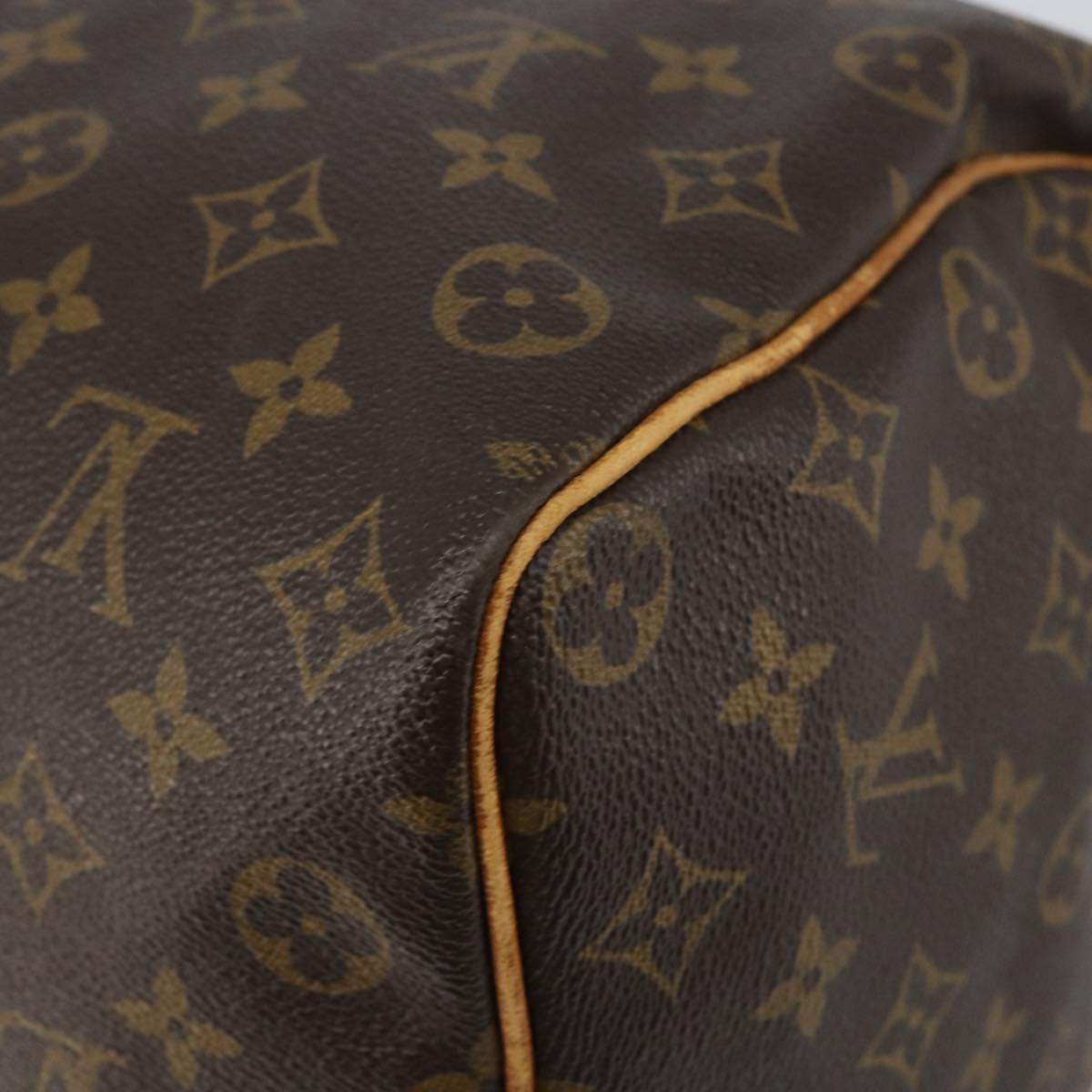 LOUIS VUITTON Monogram Speedy 35 Hand Bag M41524 LV Auth 144514