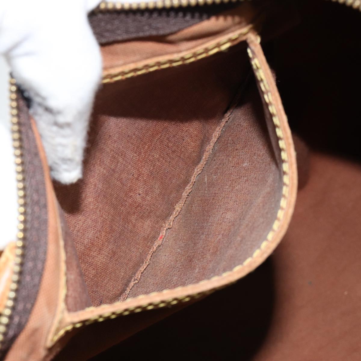 LOUIS VUITTON Monogram Speedy 35 Hand Bag M41524 LV Auth 144514