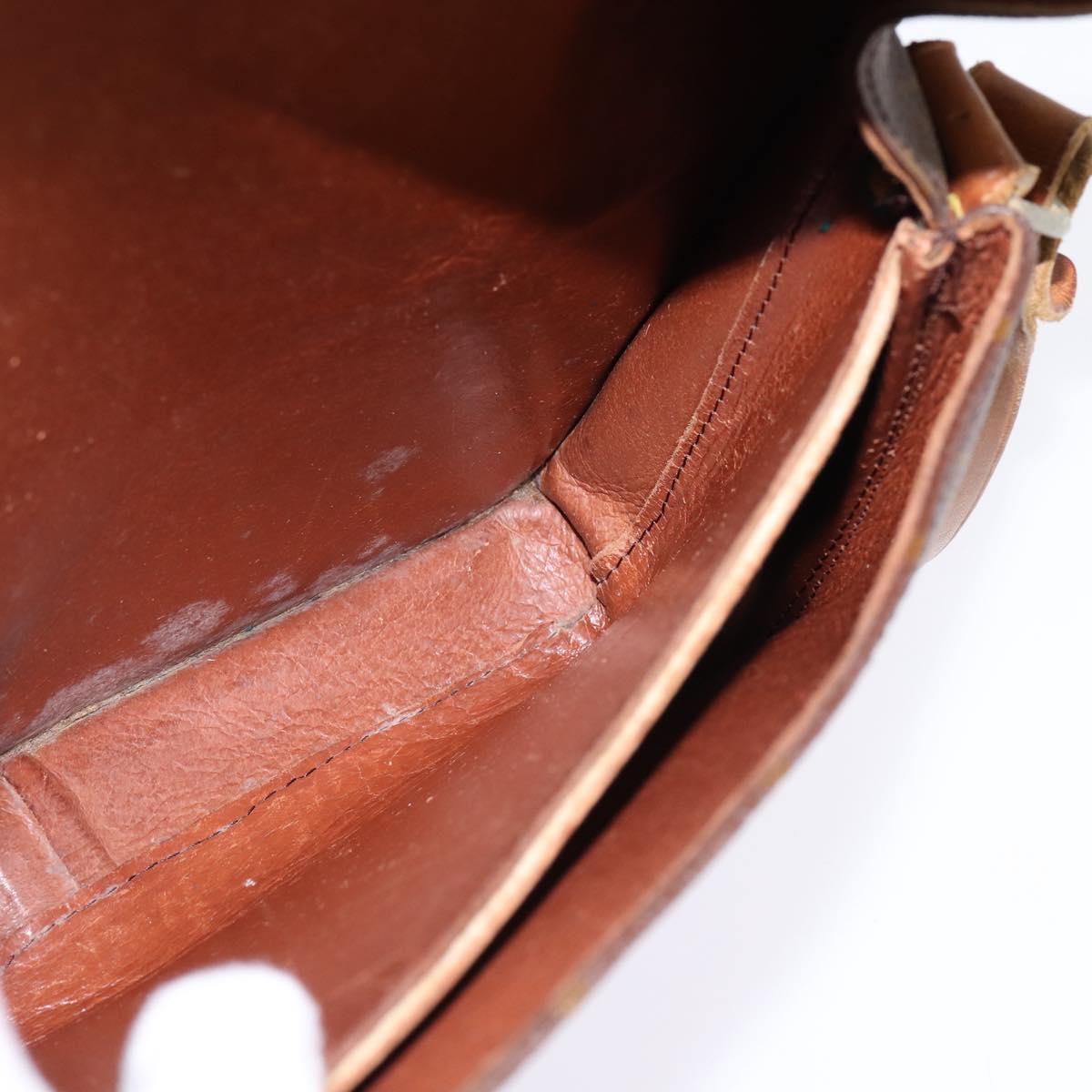 LOUIS VUITTON Monogram Cartouchiere GM Shoulder Bag Vintage M51252 Auth 144515