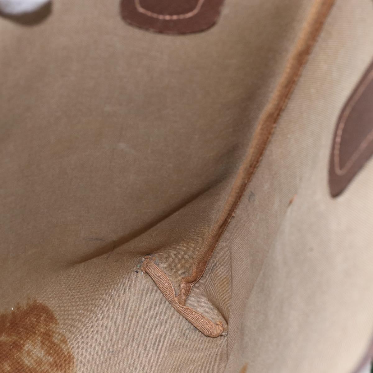 GUCCI GG Supreme Web Sherry Line Tote Bag PVC Beige Red 89 02 003 Auth 144531