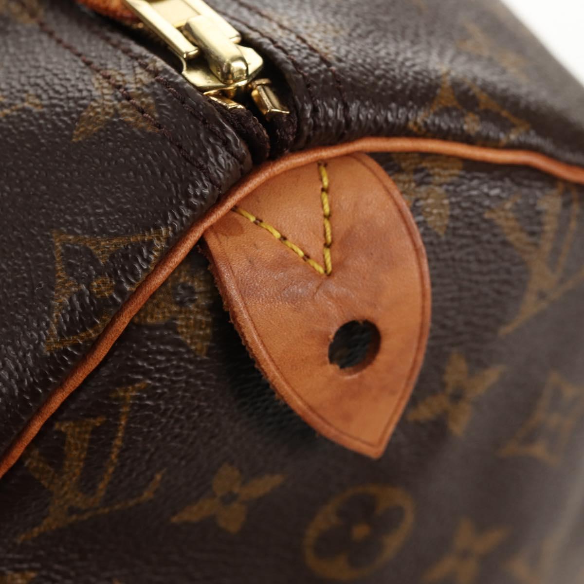 LOUIS VUITTON Monogram Speedy 40 Hand Bag M41522 LV Auth 144536V