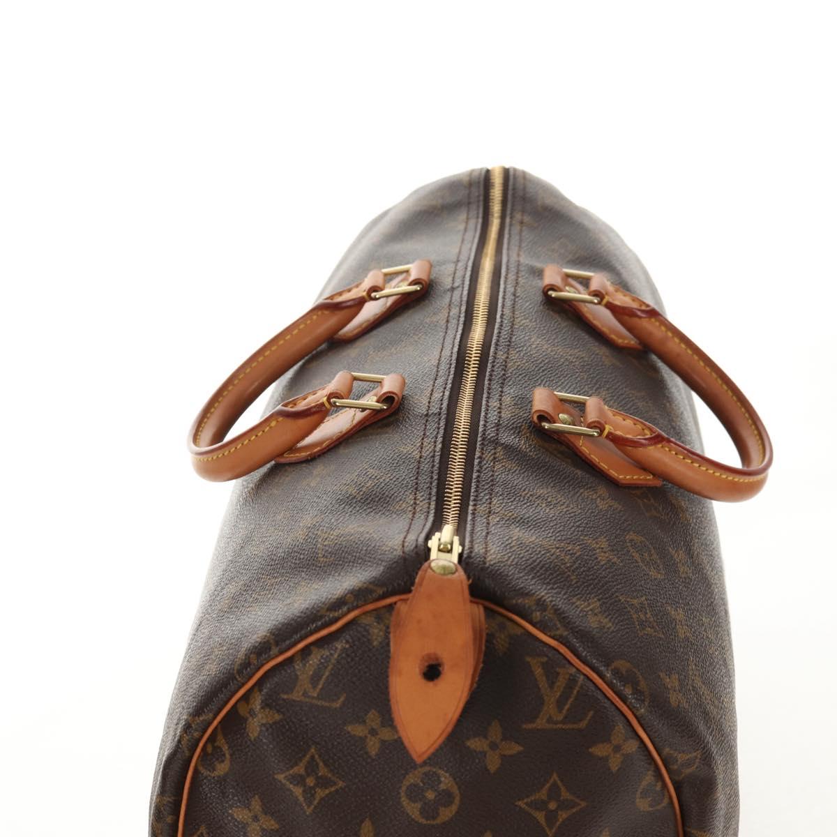 LOUIS VUITTON Monogram Speedy 40 Hand Bag M41522 LV Auth 144536V