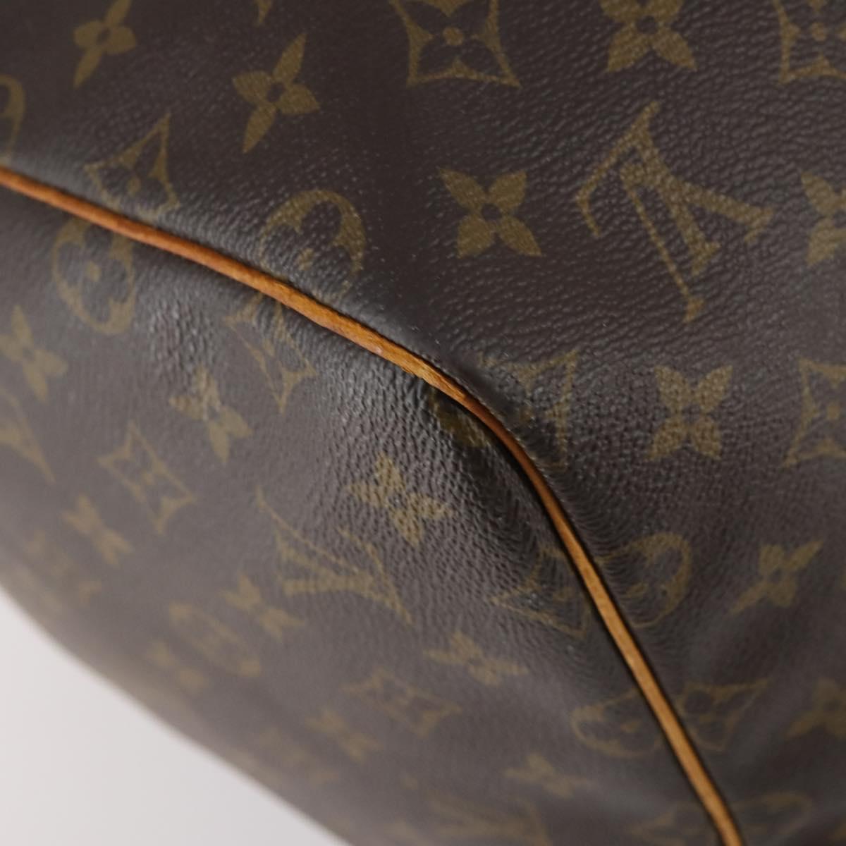 LOUIS VUITTON Monogram Keepall 55 Boston Bag M41424 LV Auth 144537