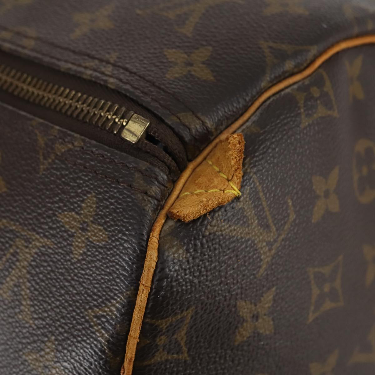 LOUIS VUITTON Monogram Keepall 55 Boston Bag M41424 LV Auth 144537