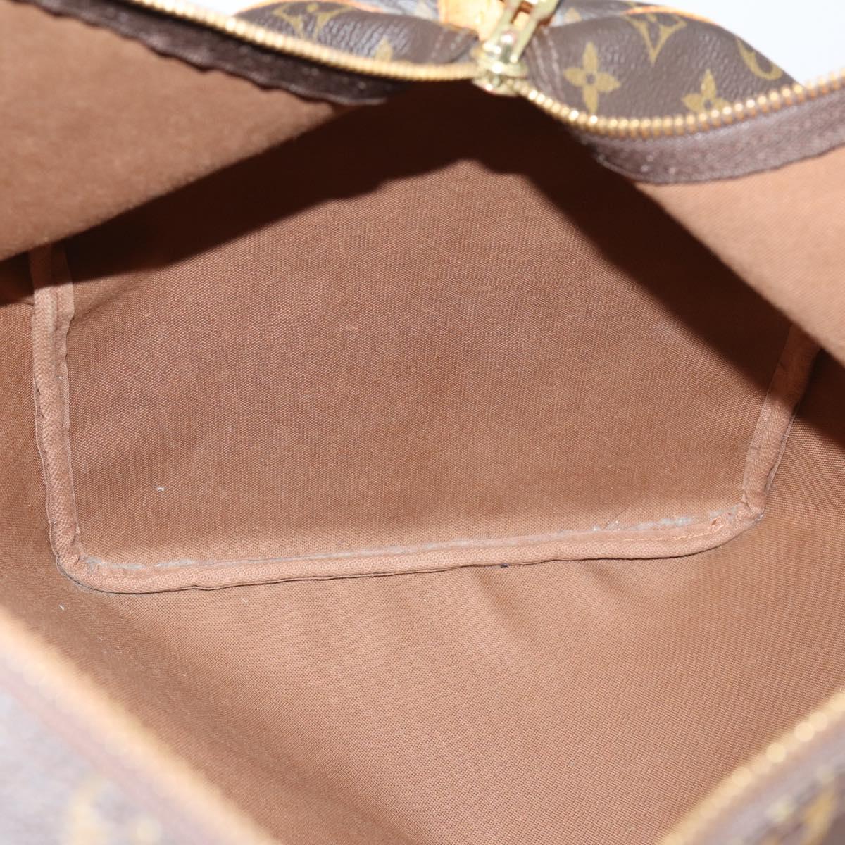 LOUIS VUITTON Monogram Keepall 55 Boston Bag M41424 LV Auth 144537