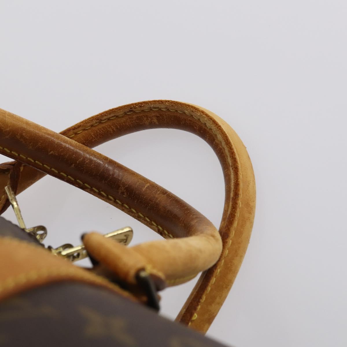 LOUIS VUITTON Monogram Keepall 55 Boston Bag M41424 LV Auth 144537