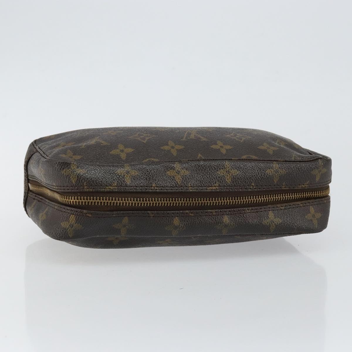 LOUIS VUITTON Monogram Trousse Toilette 23 Clutch Bag M47524 LV Auth 144538