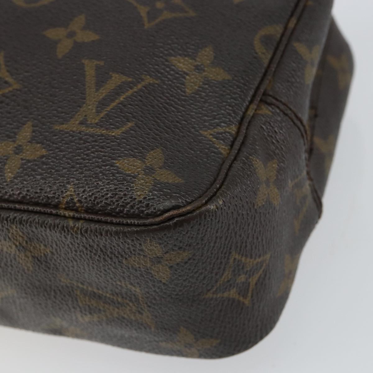 LOUIS VUITTON Monogram Trousse Toilette 23 Clutch Bag M47524 LV Auth 144538