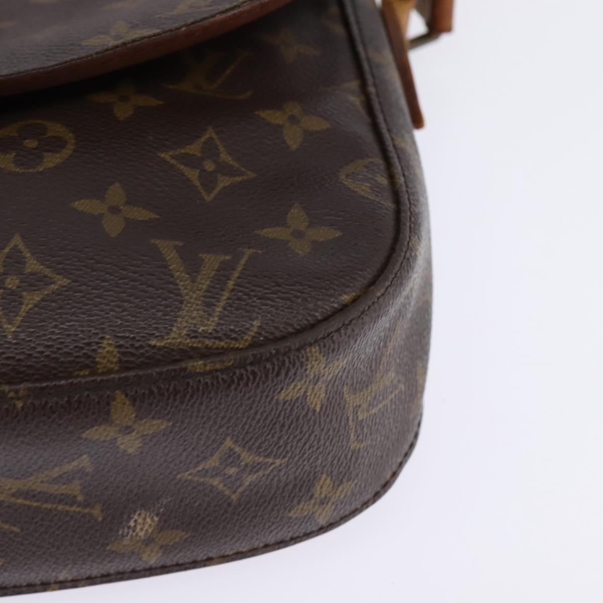 LOUIS VUITTON Monogram Saint Cloud GM Shoulder Bag M51242 LV Auth 144541