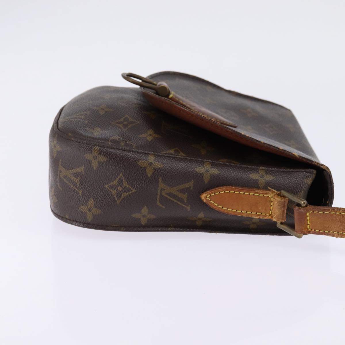LOUIS VUITTON Monogram Saint Cloud GM Shoulder Bag M51242 LV Auth 144541