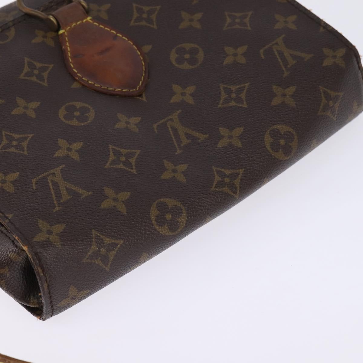 LOUIS VUITTON Monogram Saint Cloud GM Shoulder Bag M51242 LV Auth 144541