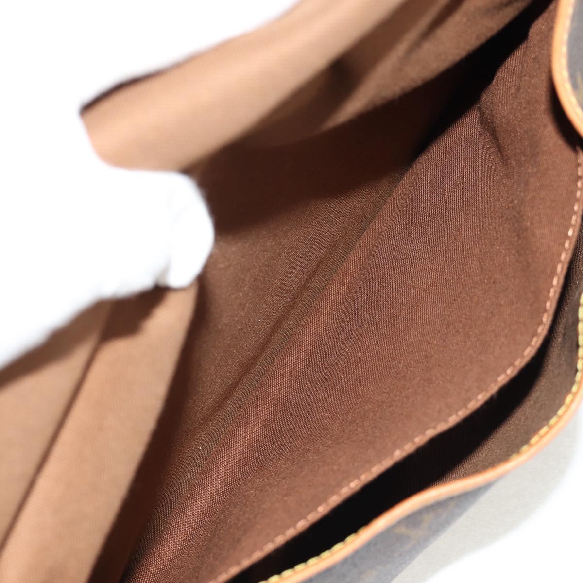 LOUIS VUITTON Monogram Saumur 30 Shoulder Bag M42256 LV Auth 144542A