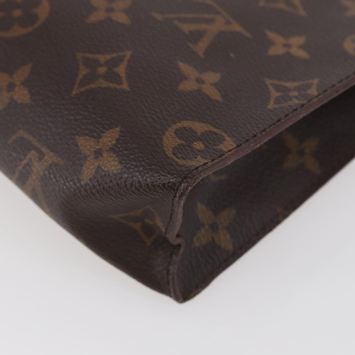 LOUIS VUITTON Monogram Poche Toilette 26 Pouch M47542 LV Auth 144548