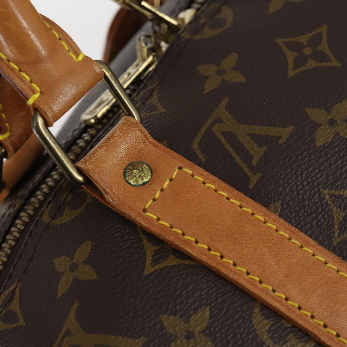 LOUIS VUITTON Monogram Keepall 50 Boston Bag M41426 LV Auth 144553