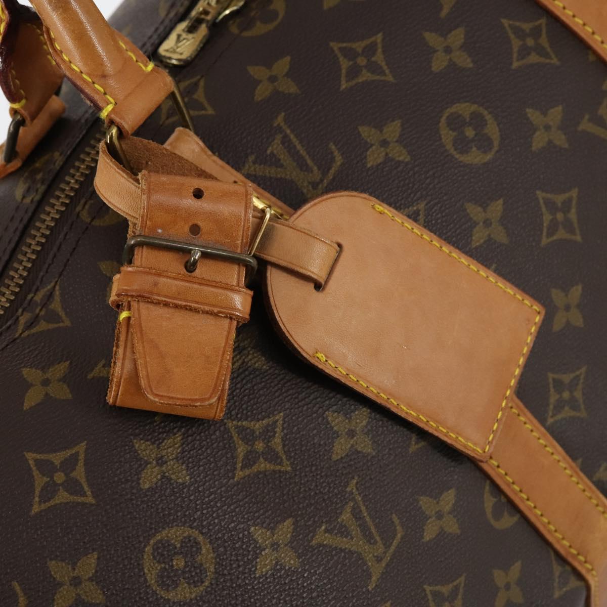 LOUIS VUITTON Monogram Keepall 50 Boston Bag M41426 LV Auth 144553