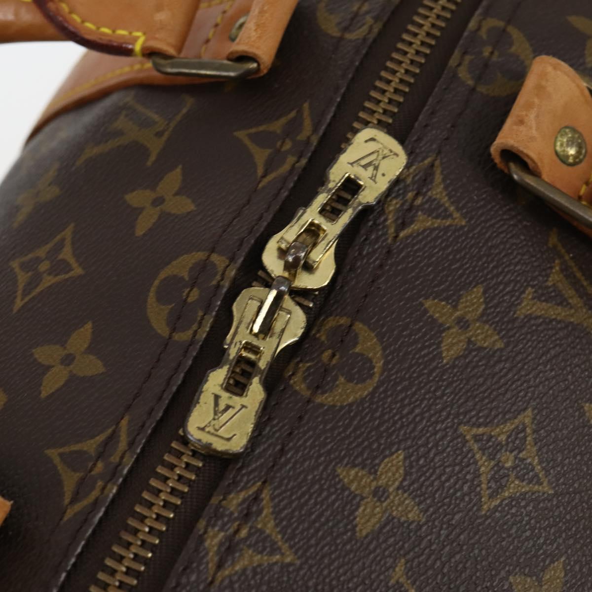 LOUIS VUITTON Monogram Keepall 50 Boston Bag M41426 LV Auth 144553