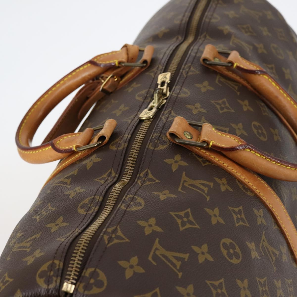 LOUIS VUITTON Monogram Keepall 50 Boston Bag M41426 LV Auth 144553