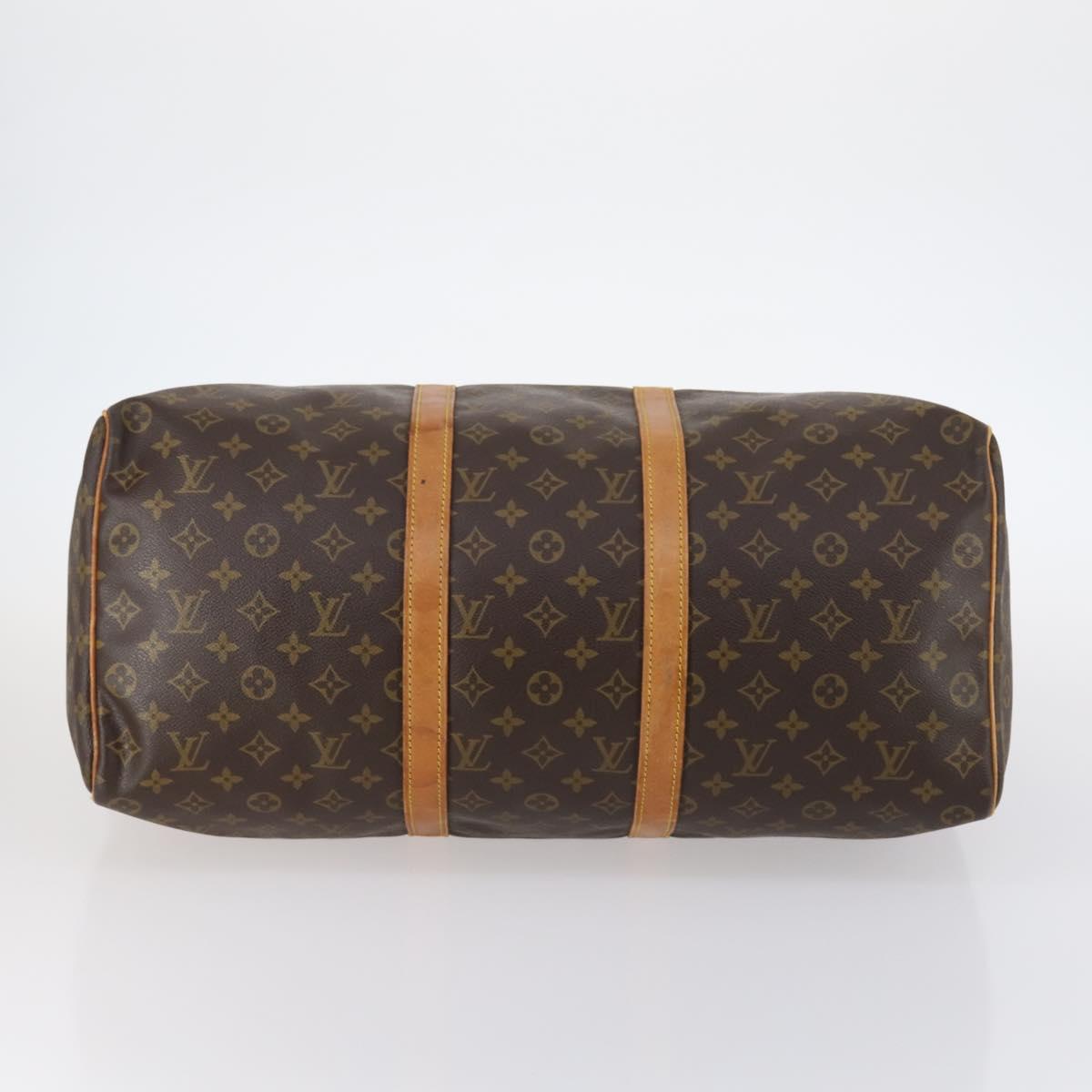 LOUIS VUITTON Monogram Keepall 50 Boston Bag M41426 LV Auth 144553