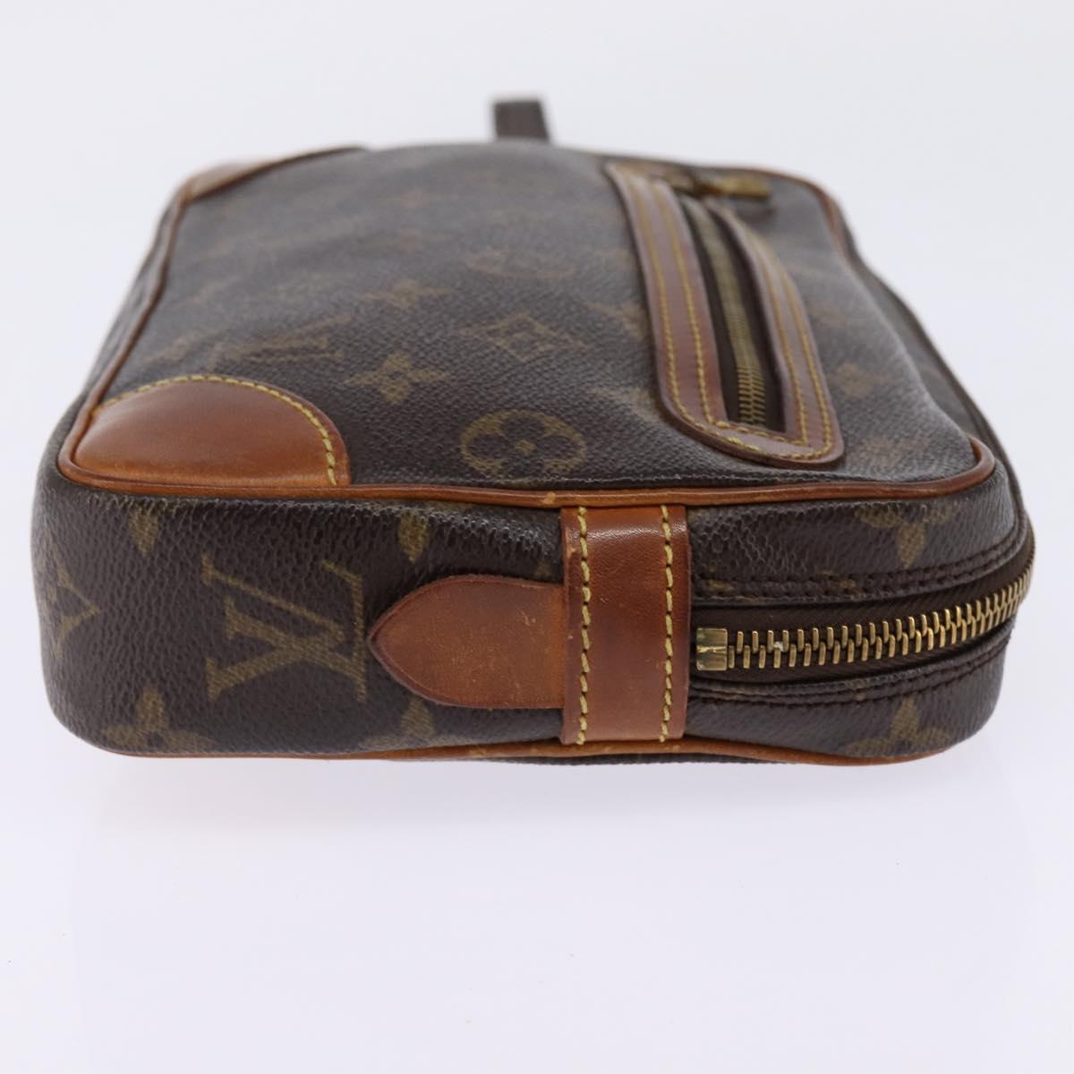 LOUIS VUITTON Monogram Marly Dragonne GM Clutch Bag M51825 LV Auth 144555