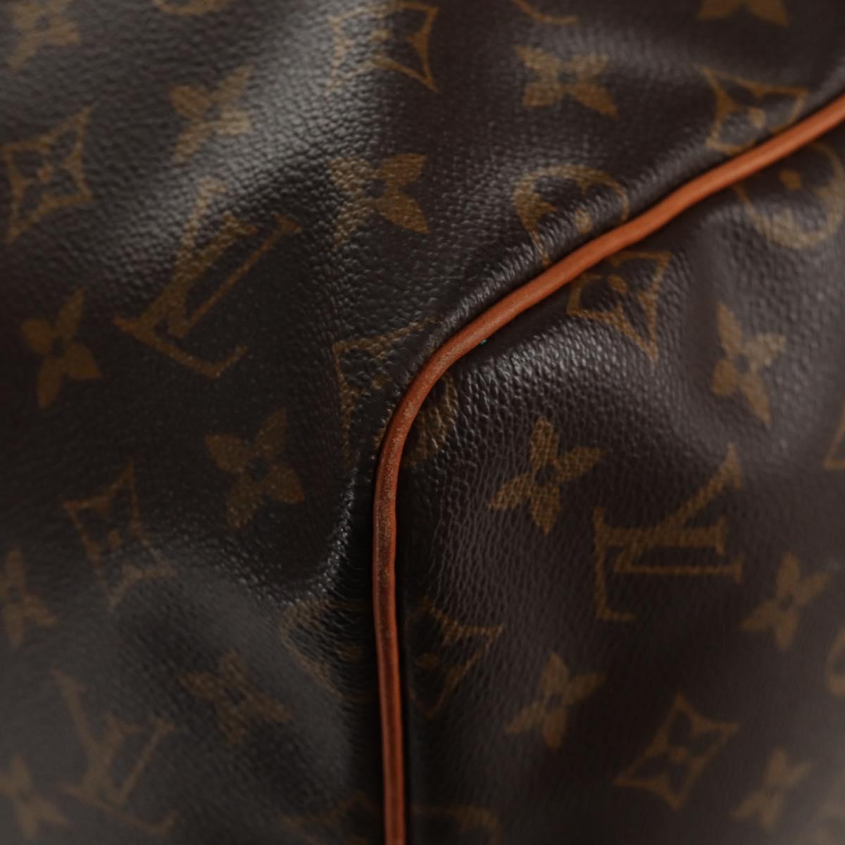 LOUIS VUITTON Monogram Keepall 55 Boston Bag M41424 LV Auth 144559V