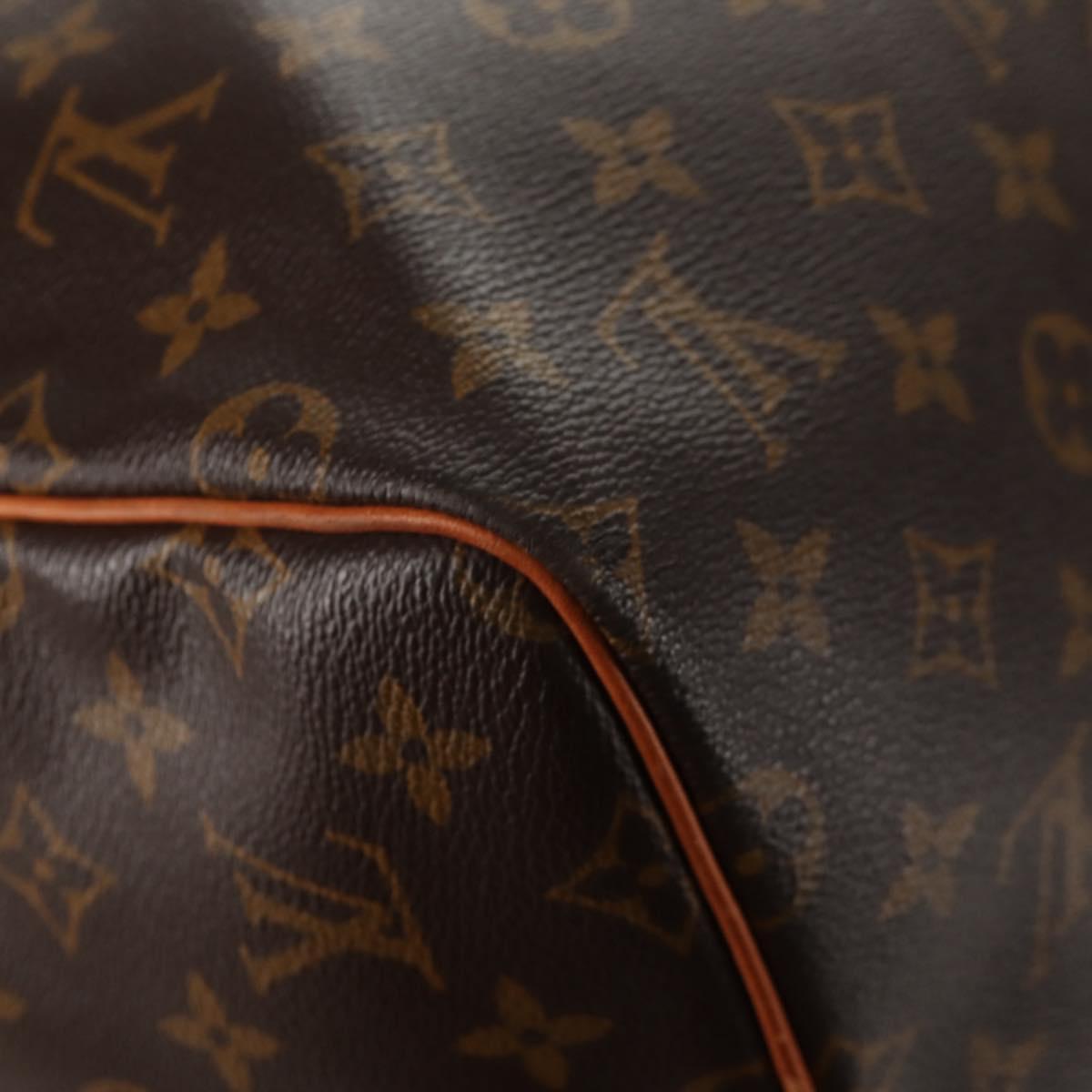LOUIS VUITTON Monogram Keepall 55 Boston Bag M41424 LV Auth 144559V