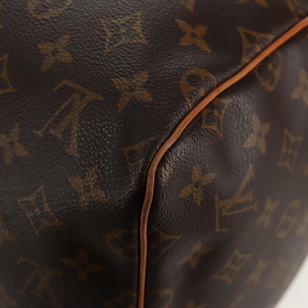 LOUIS VUITTON Monogram Keepall 55 Boston Bag M41424 LV Auth 144559V