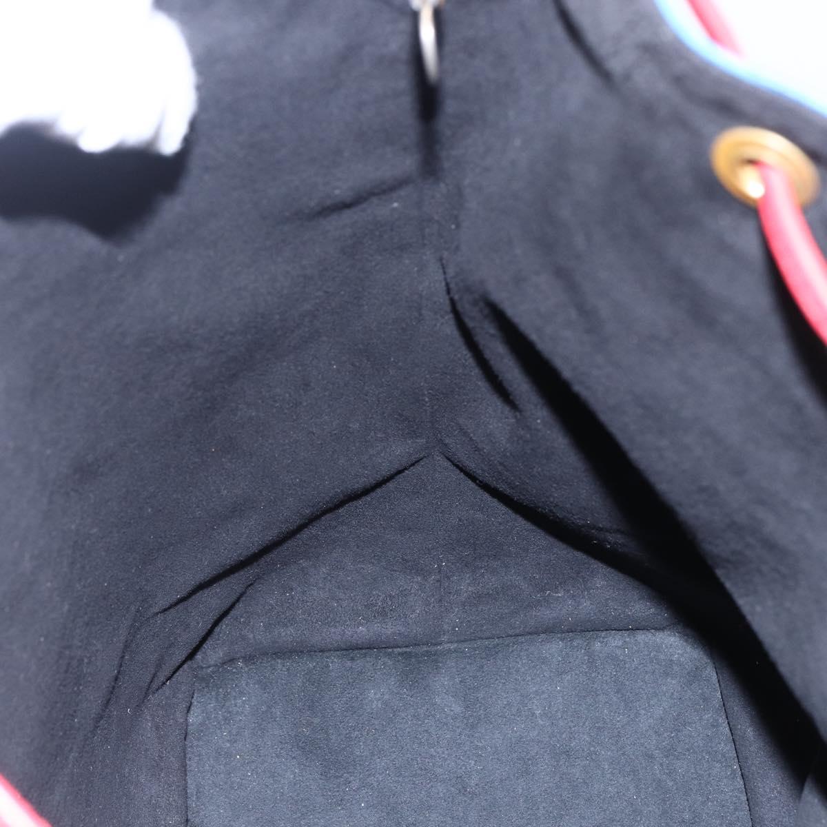 LOUIS VUITTON Epi Tricolor Noe Shoulder Bag Blue Red Green M44082 LV Auth 144570