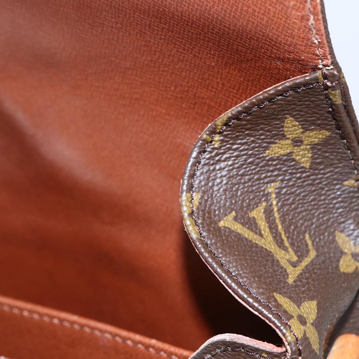 LOUIS VUITTON Monogram Cartouchiere GM Shoulder Bag M51252 LV Auth 144572